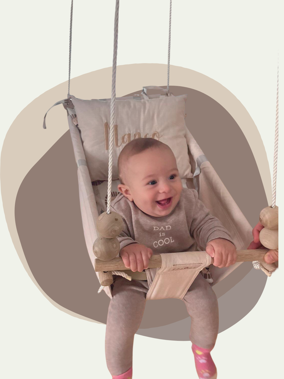 BabySwing 2 en 1 Personalizado | Perfecto para el sueño de tu bebé.