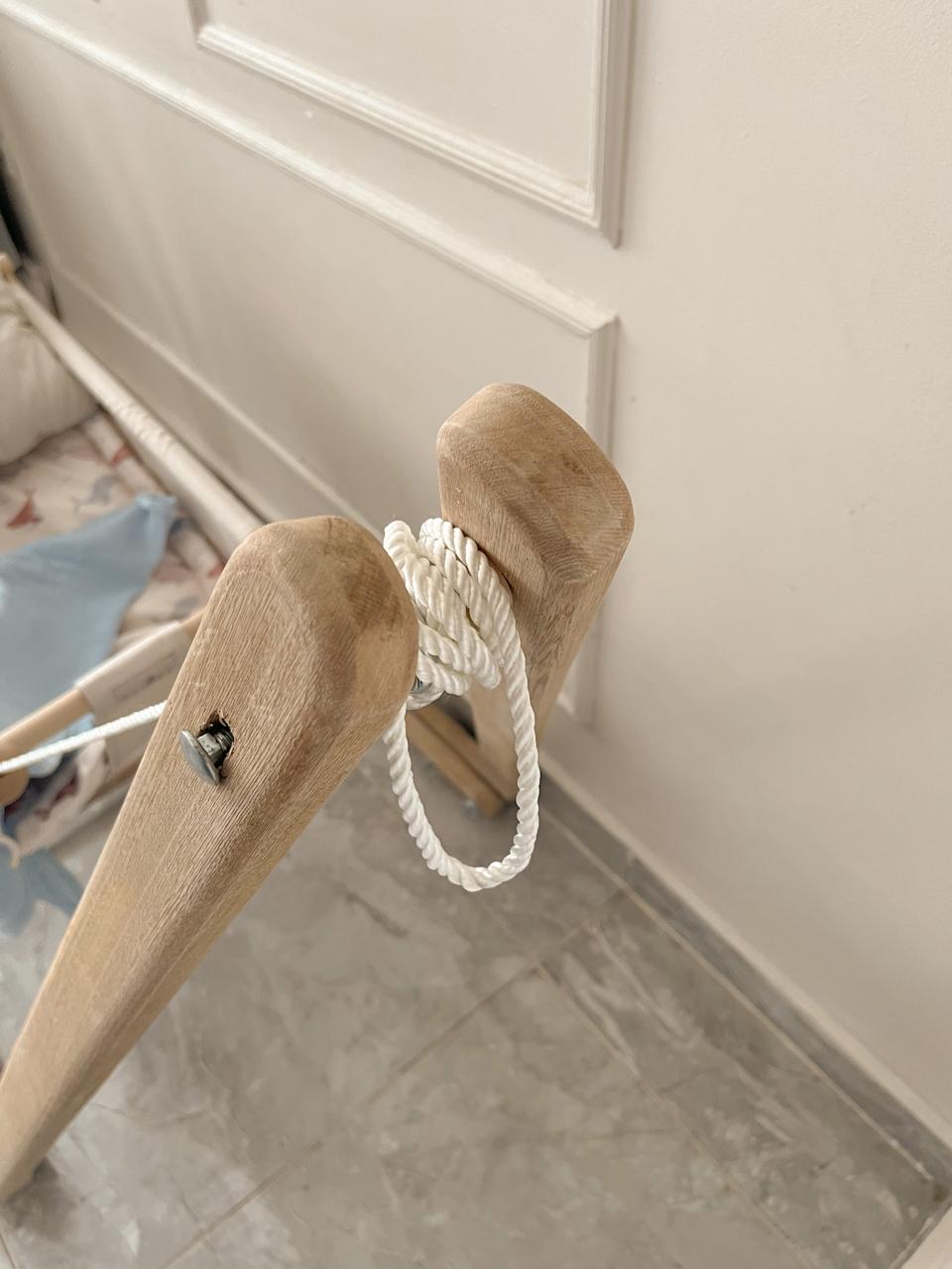 BabyWood Soporte de Madera roble americano